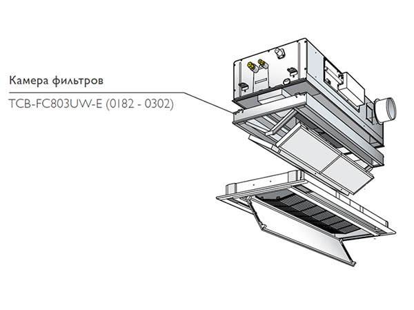 Toshiba Камера фильтров (TCB-FC803UW-E (0182-0302)), Toshiba