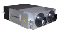 LESSAR Вентиляционная установка с пластинчатым рекуператором LV-PACU-1000-P-AC-E50