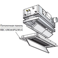 Toshiba Потолочная панель (RBC-UW283PG(W)-E), Toshiba