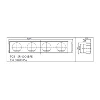 Toshiba Фланец воздушный стандартный (TCB-SF160C6BPE), Toshiba