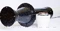 Комплект коаксиальный d80/125 верт.черн.