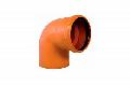 Колено Orange 110х45 из ПВХ HAKAN