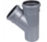 Тройник Silenta Premium 110*45 HAKAN